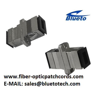 Metal SC Fiber Optic Adapter Simplex Fiber Optic SC metal adapter FTTH Optical metal SC adaptor