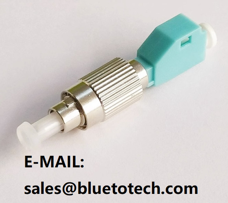 Auqa LC/UPC Female To FC/UPC Male OM3 MM Fiber Optic Hybrid Adapter FC/UPC Male To LC/UPC Female Multi Mode
