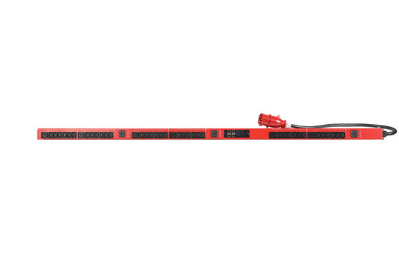 AI Data Center 32A Smart Rack PDU 36 C13 6 C19 Outlet Level Metering SNMP Three Phase Power Distribution