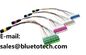 Yellow Color MPO MTP 24 Core Fiber Optic Patch Cables UPC Polish