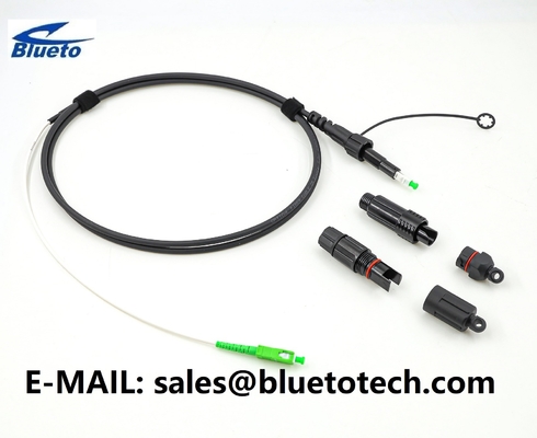 Cordón de remiendo de la fibra óptica del SC de Huawei para el adaptador RÁPIDO del adaptador de Huawei y del OPT de Corning y el adaptador de FuruKawa Slim