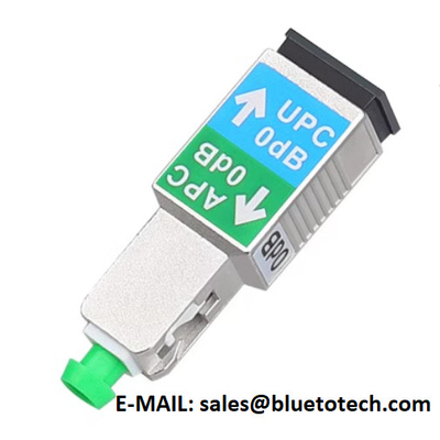 SC/APC Adaptador de fibra óptica de macho a SC/UPC de mujer para cables de fibra simple