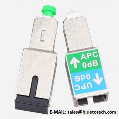 SC/UPC Adaptador de fibra óptica masculino a SC/APC femenino de modo único SC/APC femenino a SC/UPC macho acoplador de fibra óptica