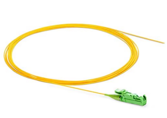 Fibra óptica E2000/APC Pigtail 900μm Modo único Simplex E2000/APC Fibra óptica Pigtail 0,9 mm SM SX