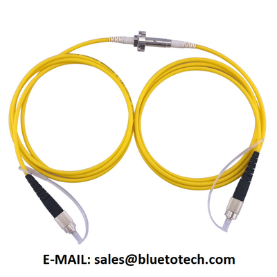 Fibra óptica articulación rotativa 1Fibra FC conector modelo único amarillo color Fibra óptica anillo rotativo