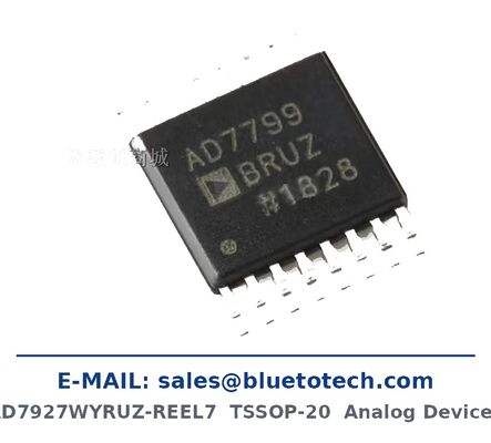 Convertidor Analógico-Digital (ADC) de 8 canales y 200kSPS con Calificación Automotriz, TSSOP-20, SPI